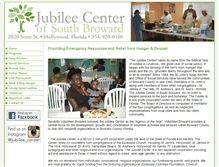 Tablet Screenshot of jubileecenterbroward.org